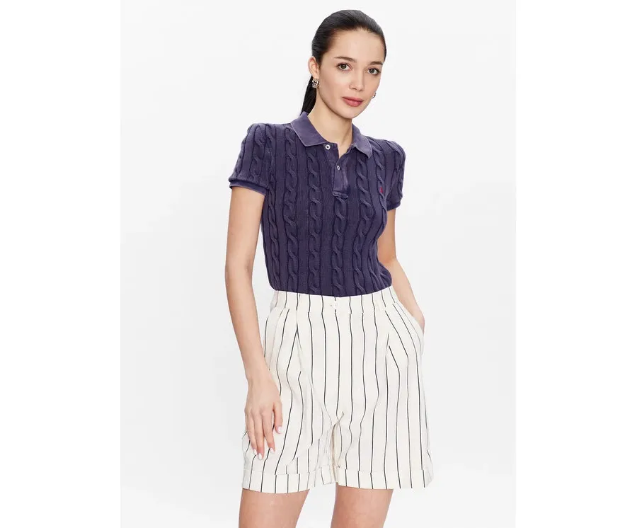 obrazek 1 Polo Ralph Lauren Sweter 211891579002 Granatowy Regular Fit
