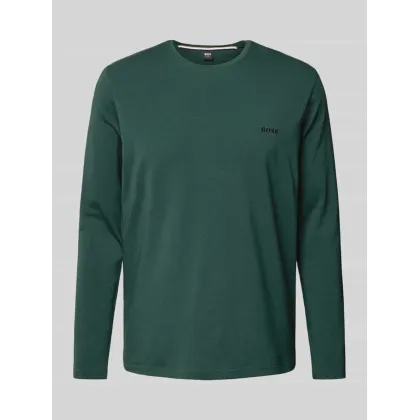 Zdjęcie Bluzka z długim rękawem i wyhaftowanym logo model ‘Mix&Match’