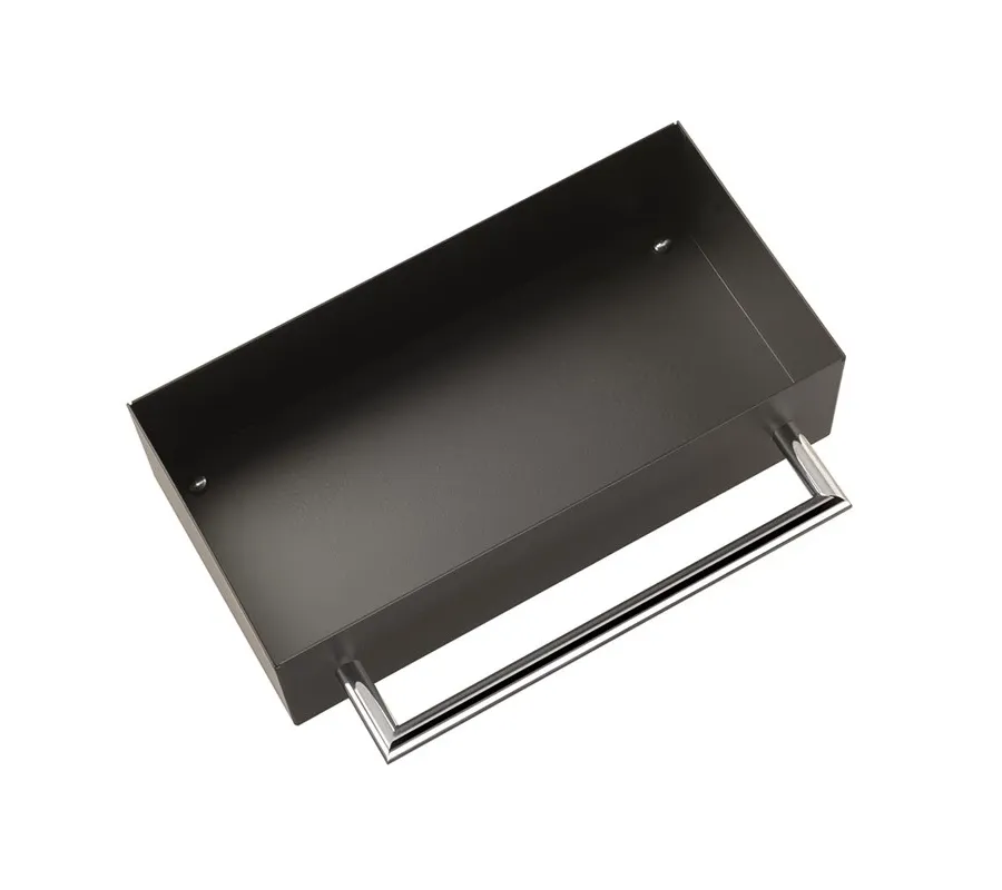 obrazek 1 Wyjątkowy pojemnik ze stali nierdzewnej z uchwytem na ręcznik do łazienki - Stilhaus