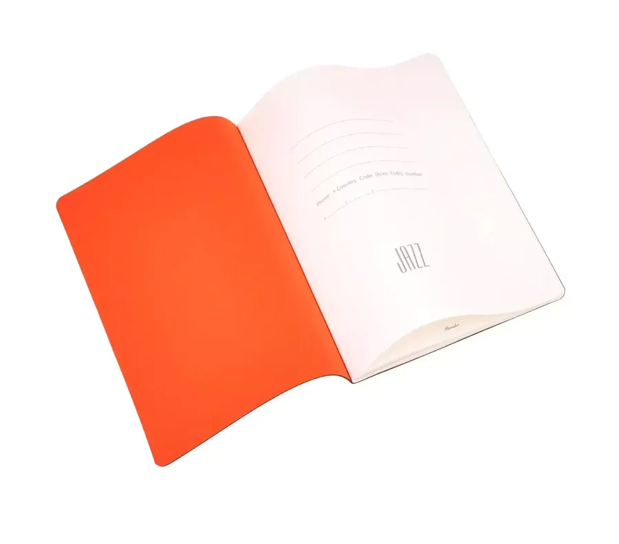 obrazek 10 Stylowy włoski notes unlined Jazz Notebook