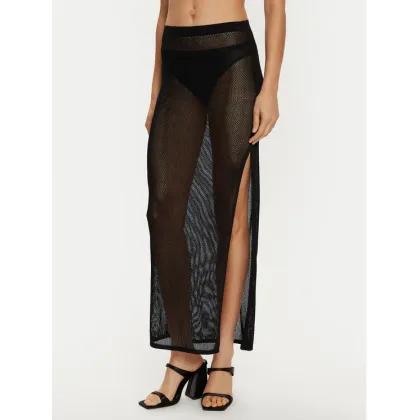 Zdjęcie Calvin Klein Swimwear Spódnica maxi KW0KW02734 Czarny Regular Fit