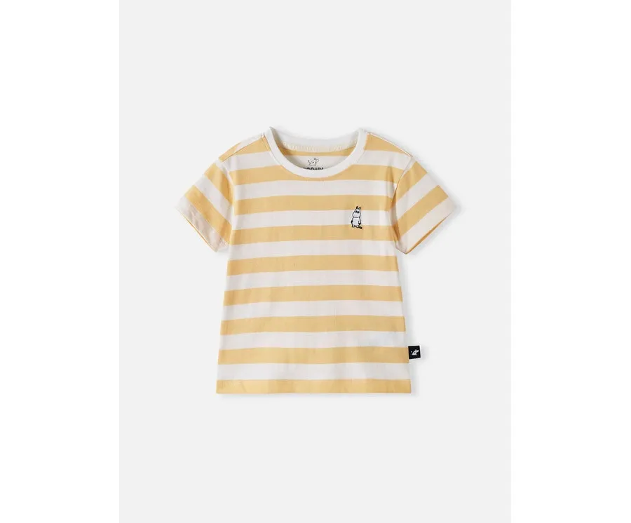 obrazek 1 Reima T-Shirt Moomin Tussilango 5200202B Żółty Regular Fit