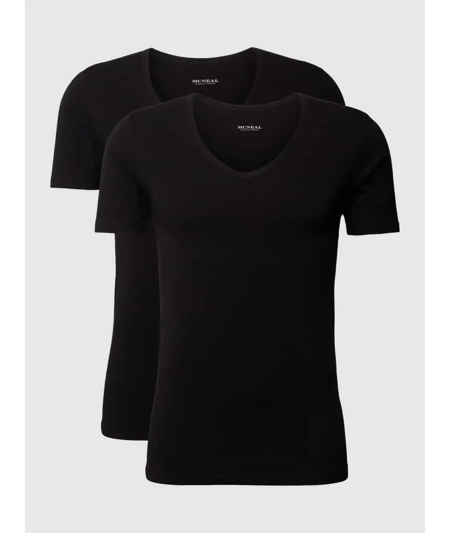 obrazek 1 T-shirt z dekoltem w serek