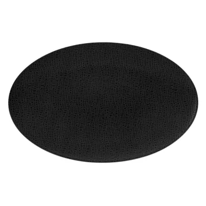 Zdjęcie Owalny półmisek 40x26 cm w stylowym kolorze czerni - Seltmann Weiden