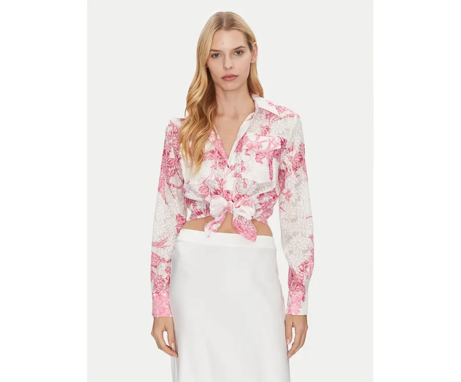 obrazek 1 Guess Koszula W5GH03 WH4K2 Kolorowy Regular Fit