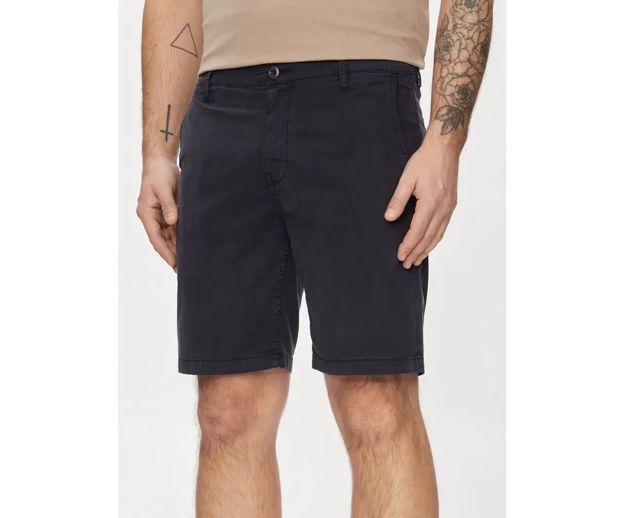 obrazek 1 Guess Szorty materiałowe M4GD13 WG3OA Granatowy Chino Fit
