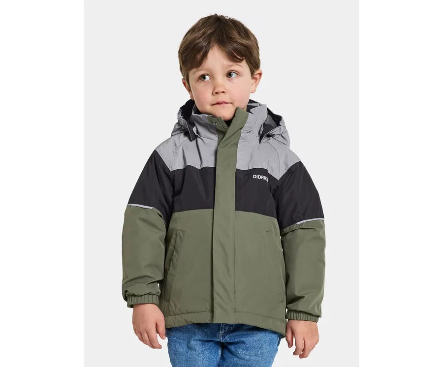 obrazek 1 Didriksons Kurtka zimowa Lux Kids Jacket 2 504901 Zielony