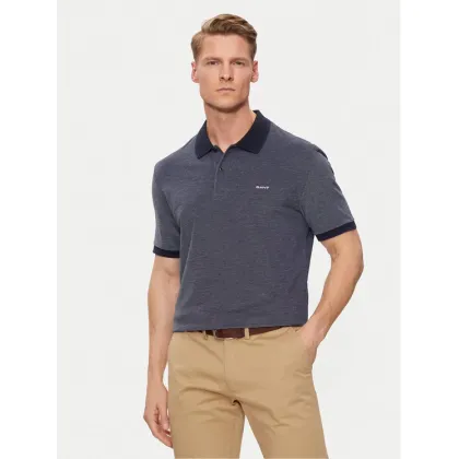 Zdjęcie Gant Polo Oxford 2057029 Granatowy Regular Fit