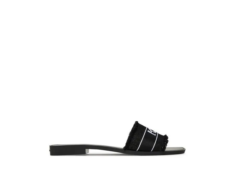 obrazek 1 KARL LAGERFELD Klapki Skoot II KL80411 Czarny