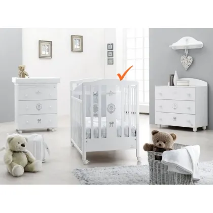 Zdjęcie Oryginalne włoskie łóżeczko niemowlęce - Italbaby