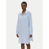 Zdjęcie Iconique Sukienka koszulowa IC25-066 Błękitny Relaxed Fit