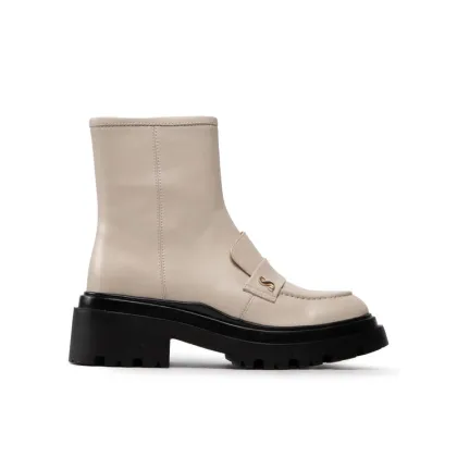 Zdjęcie Simple Botki SL-26-02-000038 Écru