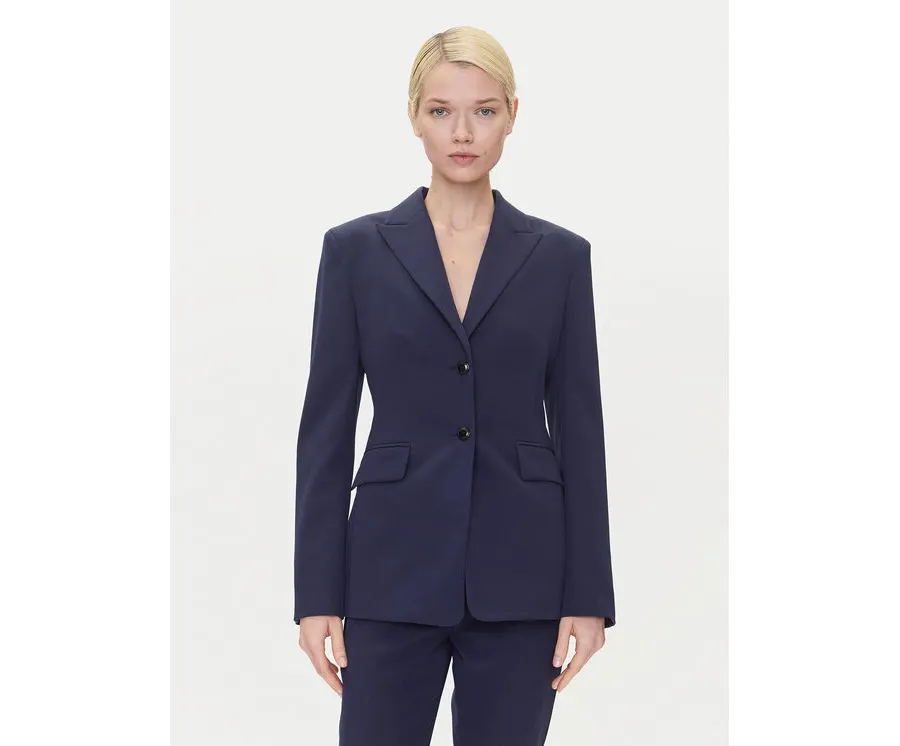 obrazek 1 HUGO Marynarka Asmalla-1 50533901 Granatowy Slim Fit