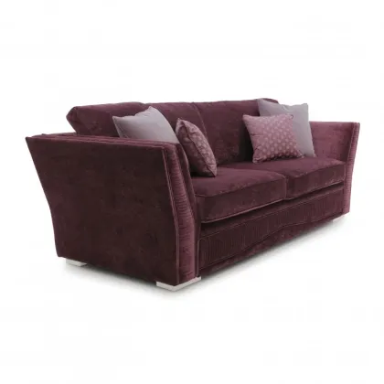 Zdjęcie Różowa sofa 2-osobowa w stylu nowoczesnym - Sevensedie