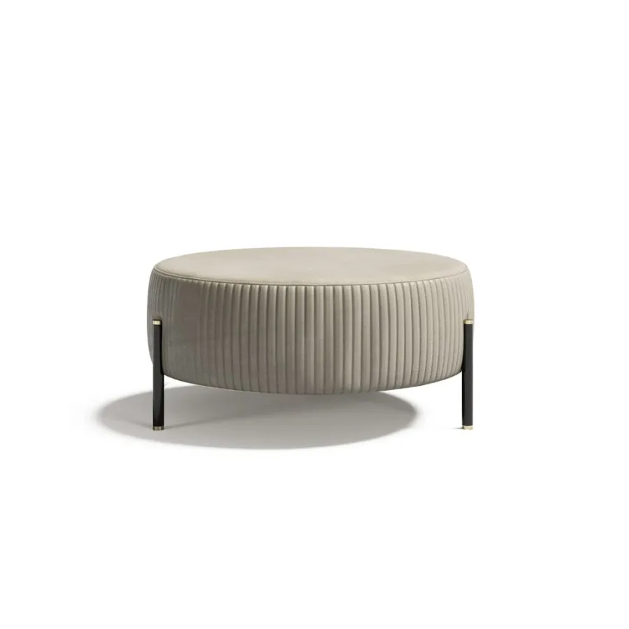 obrazek 1 Ekskluzywna włoska duża pufa do salonu lub sypialni