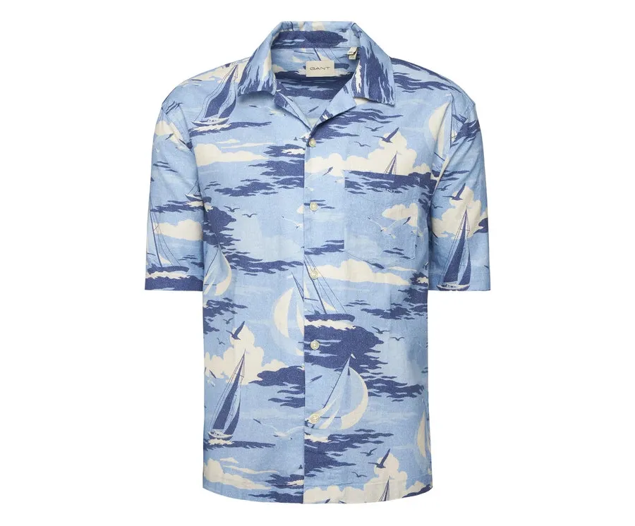 obrazek 1 Gant Koszula 3250048 Niebieski Relaxed Fit