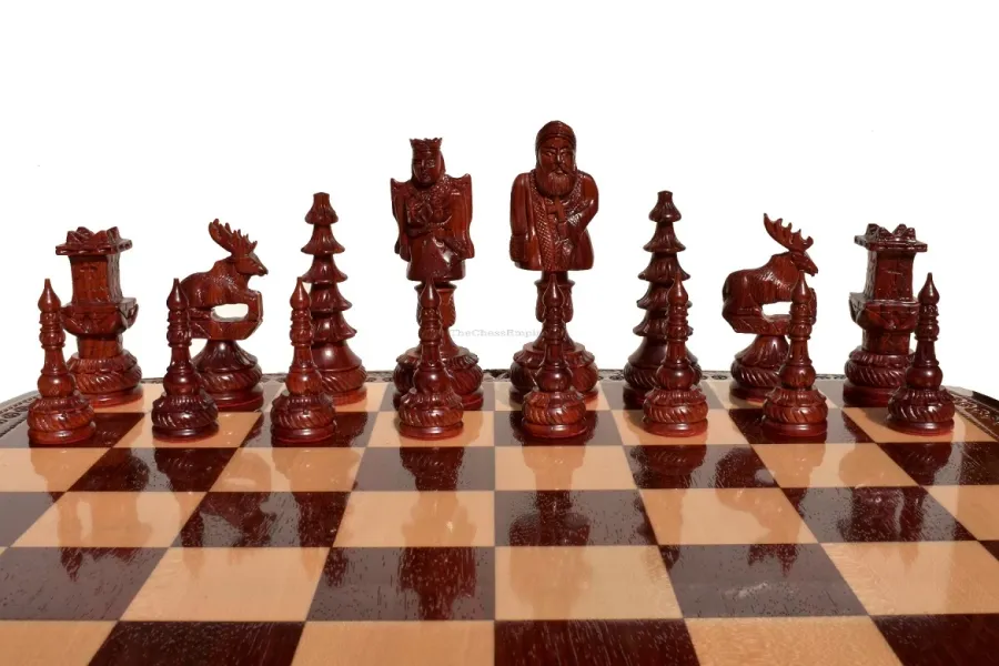 obrazek 7 Świąteczny zestaw figur szachowych - The Chess Empire