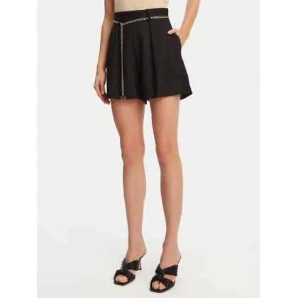 Zdjęcie Rinascimento Szorty materiałowe CFC0124444003 Czarny Regular Fit