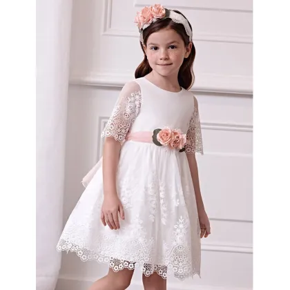 Zdjęcie Abel & Lula Sukienka elegancka 5034 Biały Regular Fit