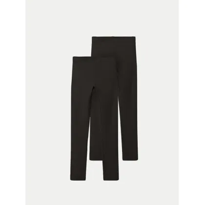 Zdjęcie NAME IT Komplet 2 par legginsów 13205781 Czarny Slim Fit