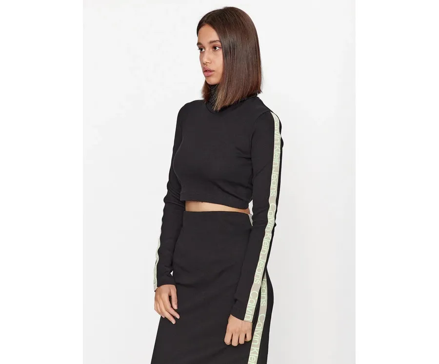 obrazek 1 Calvin Klein Jeans Golf J20J222729 Czarny Slim Fit