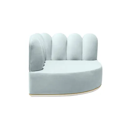 Zdjęcie Błękitna oryginalna sofa dla dzieci