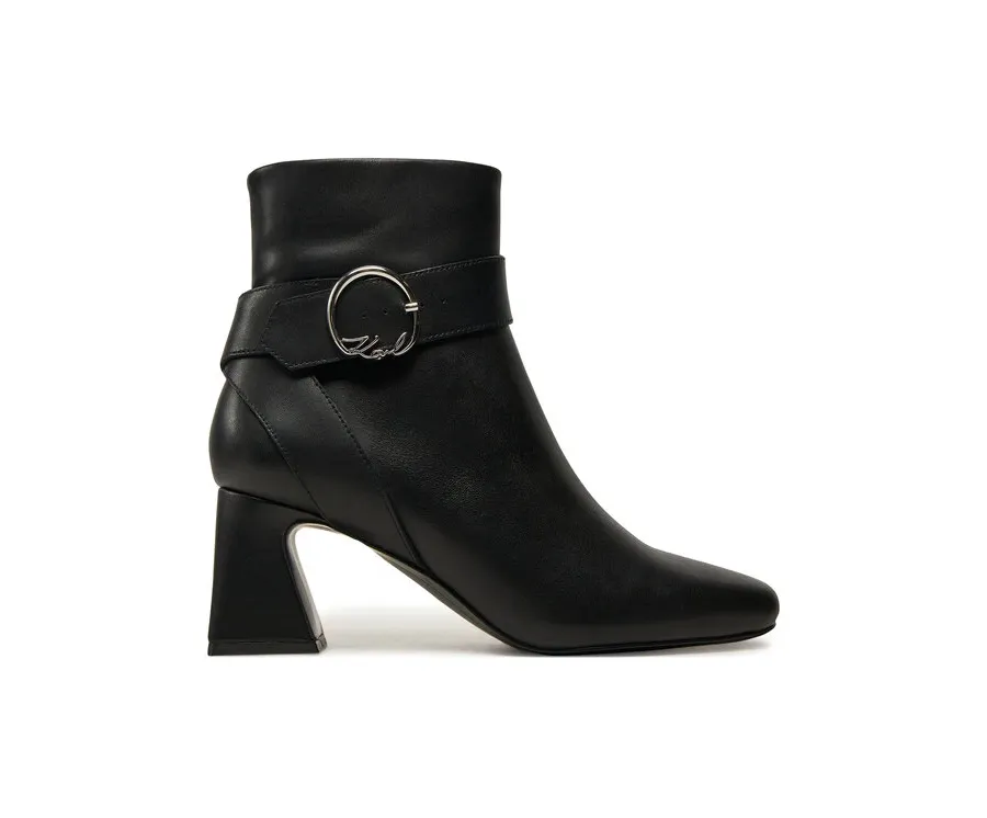 obrazek 1 KARL LAGERFELD Botki KL31444 Czarny