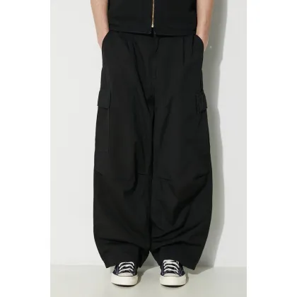 Zdjęcie Carhartt WIP spodnie bawełniane Cole Cargo Pant kolor czarny proste I030477.8902