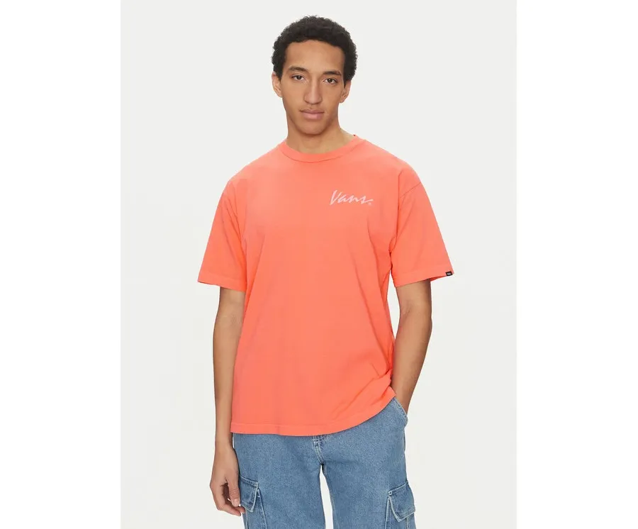 obrazek 1 Vans T-Shirt 66 Baked VN000NTS Różowy Loose Fit