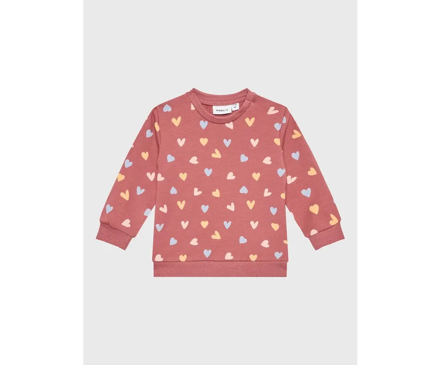 obrazek 1 NAME IT Bluza 13212668 Różowy Regular Fit