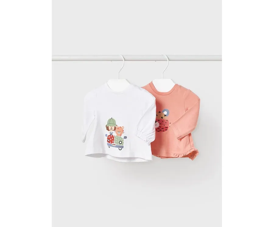 obrazek 1 Mayoral Komplet 2 bluzek 1098 Kolorowy