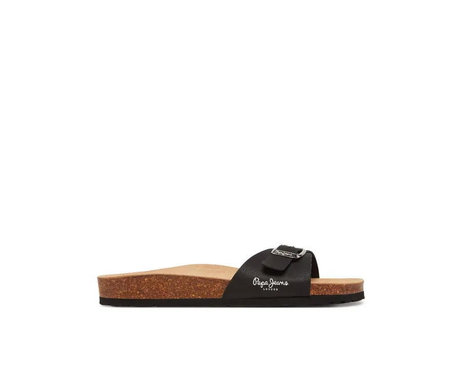 obrazek 1 Pepe Jeans Klapki PLS90616 Czarny