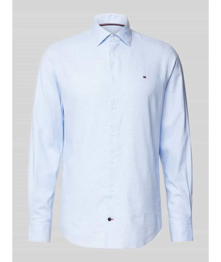 obrazek 1 Koszula biznesowa o kroju regular fit z listwą guzikową