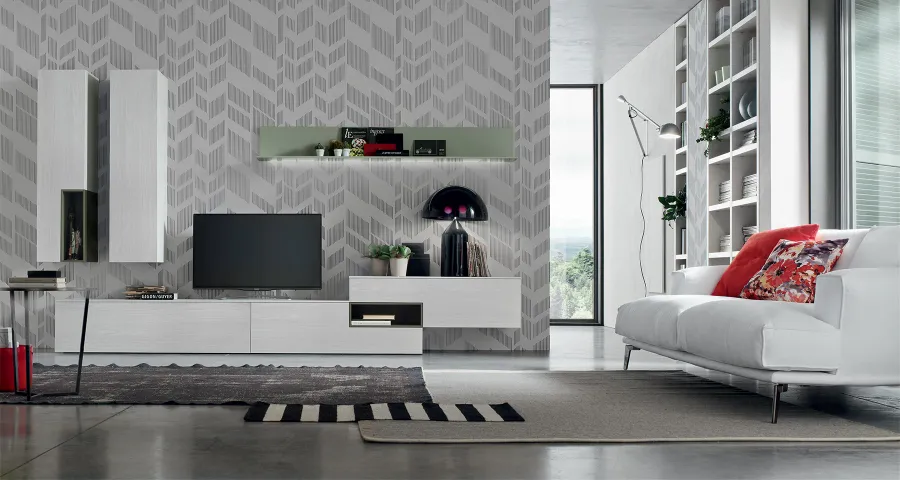obrazek 1 Nowoczesny komplet mebli do stylowego salonu - Maronese Acf