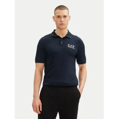 Zdjęcie EA7 Emporio Armani Polo 7M000300 AF13739 UB102 Granatowy Slim Fit