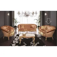 Zdjęcie Prestiżowa włoska dwuosobowa sofa w stylu antycznym - Morello Gianpaolo