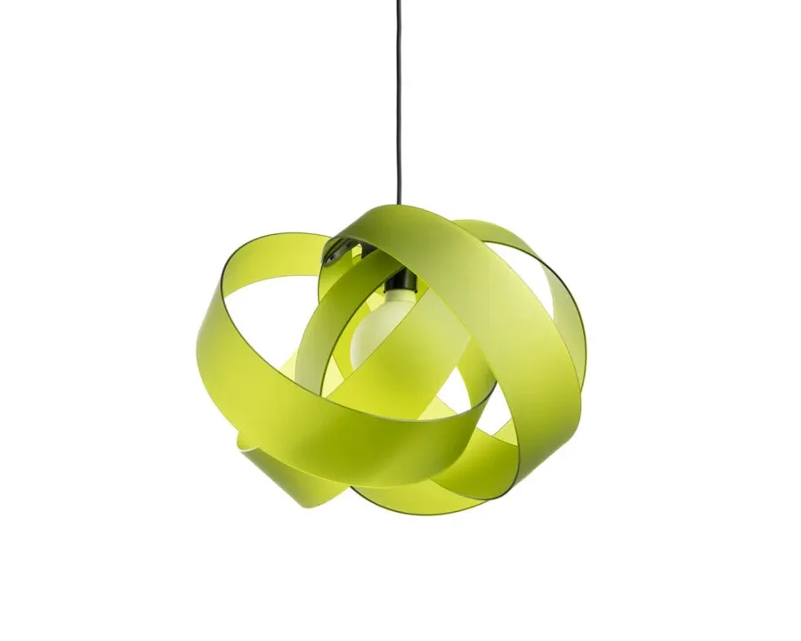 obrazek 4 Stylowa lampa wisząca w formie splątanej wstęgi