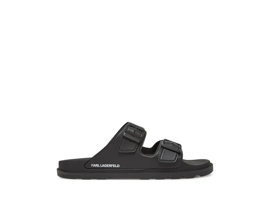 obrazek 1 KARL LAGERFELD Klapki Kondo Tred KL70975 Czarny