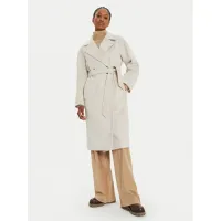 Zdjęcie Weekend Max Mara Płaszcz wełniany Resina 2425016092 Écru Regular Fit