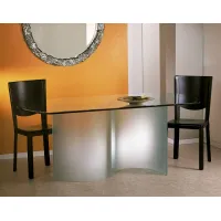 Picture A unique glass table for the dining room – La Vetreria