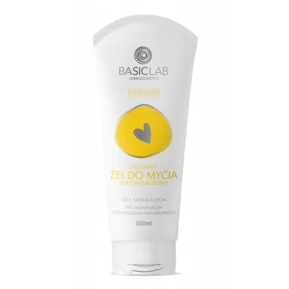 Zdjęcie BasicLab Familias Delikatny żel do mycia 100 ml Basiclab Dermocosmetics