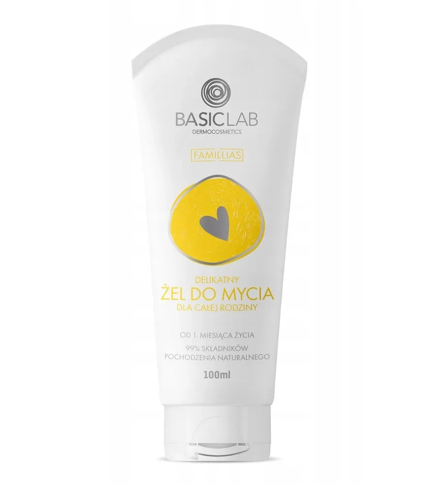 obrazek 1 BasicLab Familias Delikatny żel do mycia 100 ml Basiclab Dermocosmetics