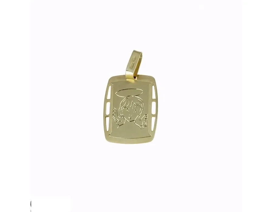 obrazek 1 Luksusowy medalik aniołek wym.20x15mm.