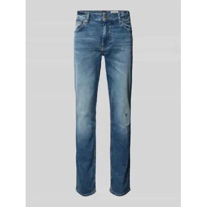 Zdjęcie Jeansy o kroju slim fit z 5 kieszeniami model ‘DELAWARE’