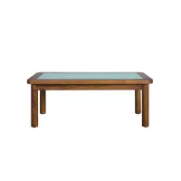 Picture Beautiful, stylish rectangular Ring coffee table for the garden or terrace