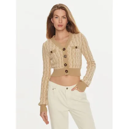 Zdjęcie Guess Kardigan Tiffany W4BR0F Z3K40 Beżowy Regular Fit