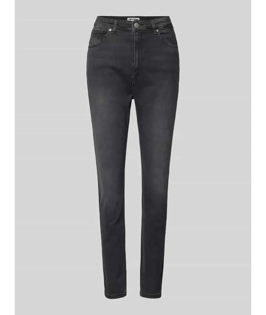 obrazek 1 Jeansy o kroju skinny fit z 5 kieszeniami