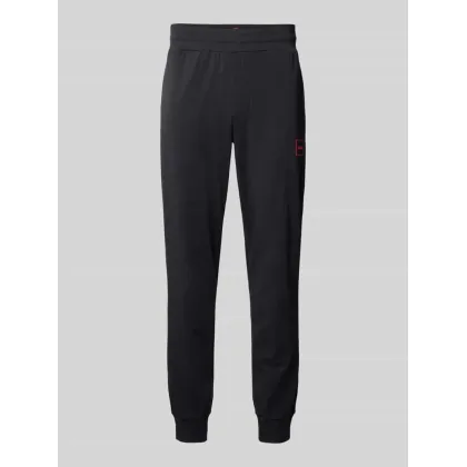Zdjęcie Spodnie dresowe o kroju slim fit z naszywką z logo model ‘Laze’