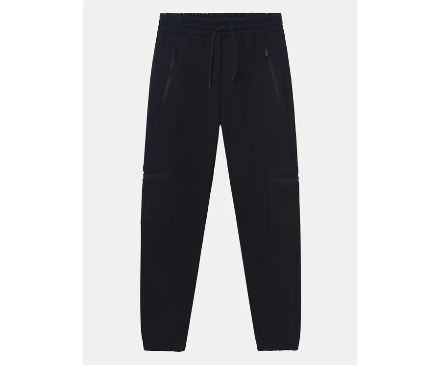 obrazek 1 Mayoral Spodnie dresowe 6528 Czarny Relaxed Fit
