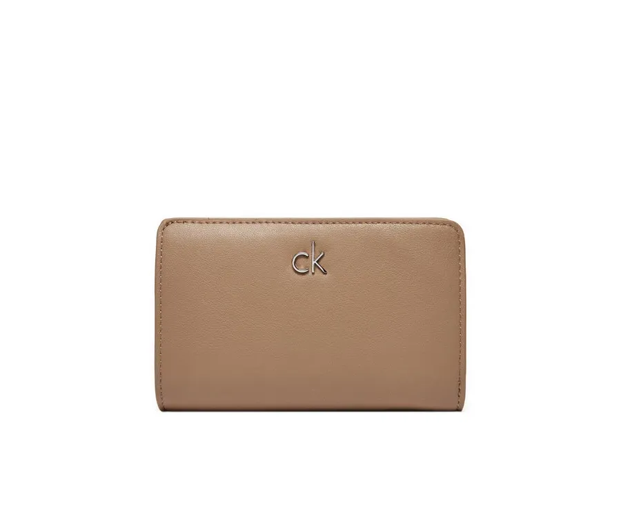 obrazek 1 Calvin Klein Duży Portfel Damski Ck Daily Medium Bifold_Pbl K60K613075 Beżowy